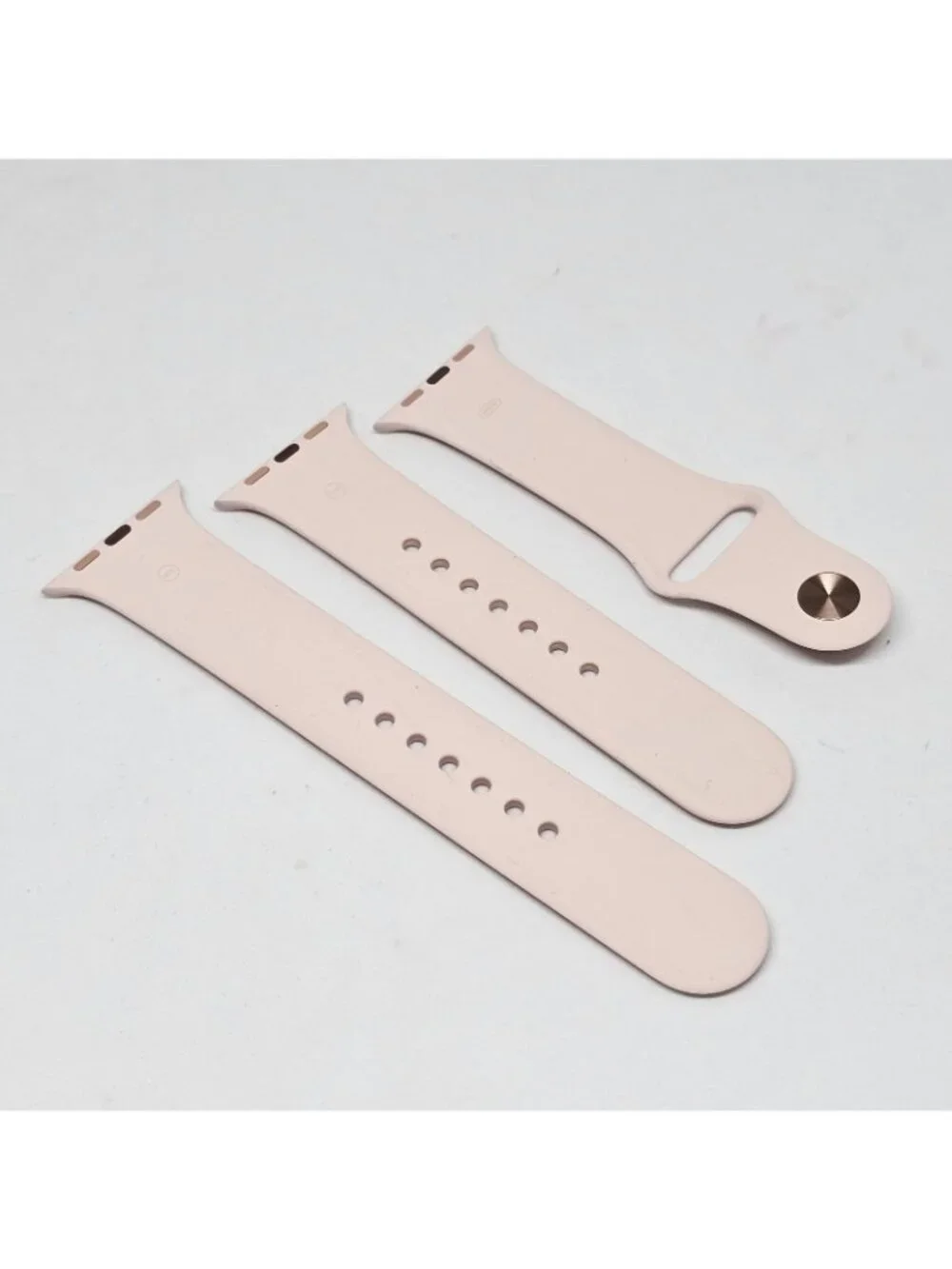 Silicone Band for 40 mm Apple Watch Pink Blush Sport Band S/M M/L